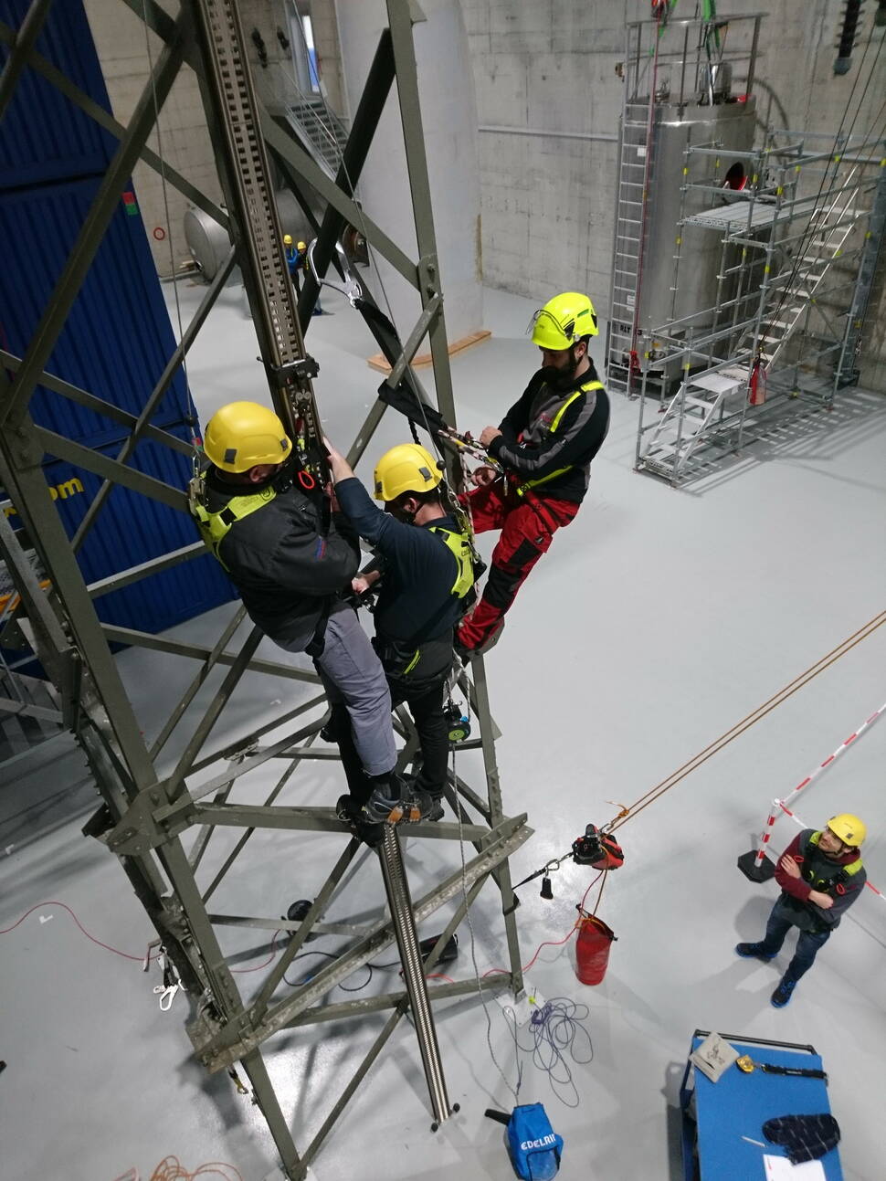  Christmas break on the construction site in Grevenbroich