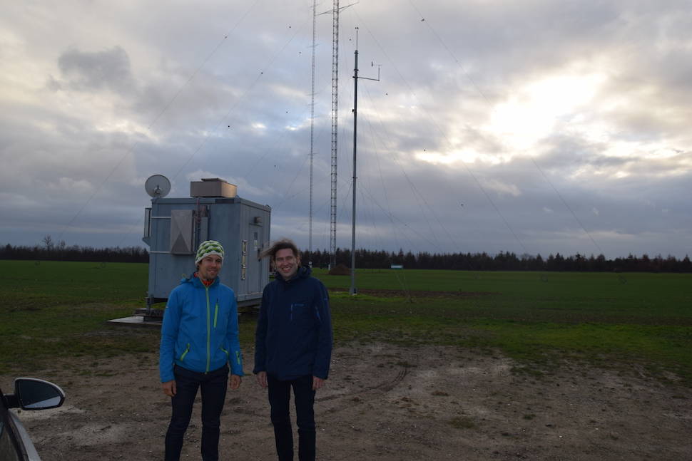 Vertical Sky Messaufbauten für Windmessmast